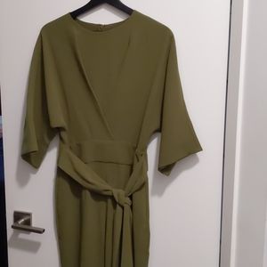 Ted Baker HEMLA Green Kimono Sleeve Jumpsuit
